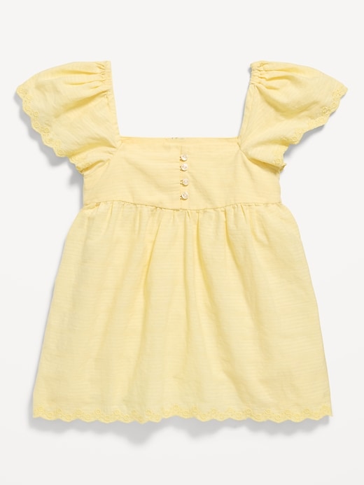 L'image numéro 2 présente Haut texturé à manches flottantes pour fille