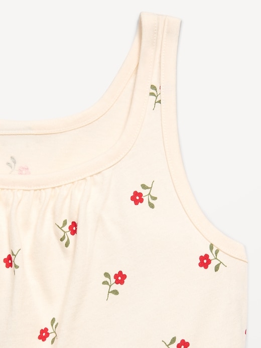 Image number 2 showing, Printed Sleeveless Fit and Flare Dress for Girls