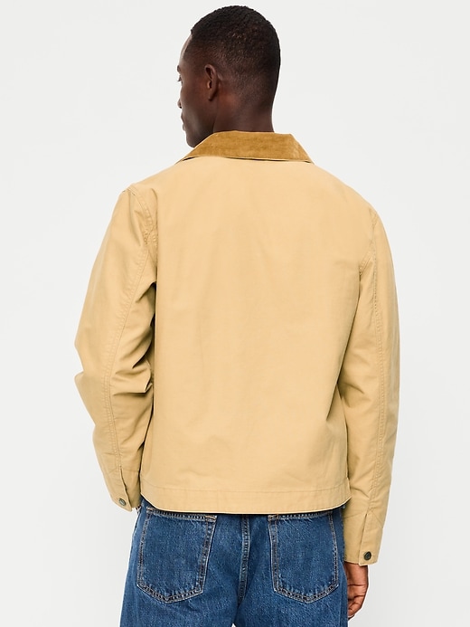 Image number 2 showing, Cropped Canvas Barn Jacket