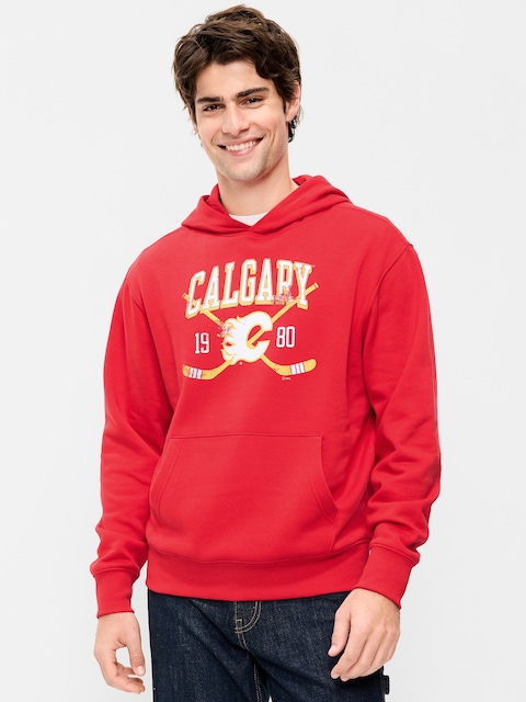 CHANDAIL À CAPUCHON À LOGO DE LA LNH POUR ADULTE