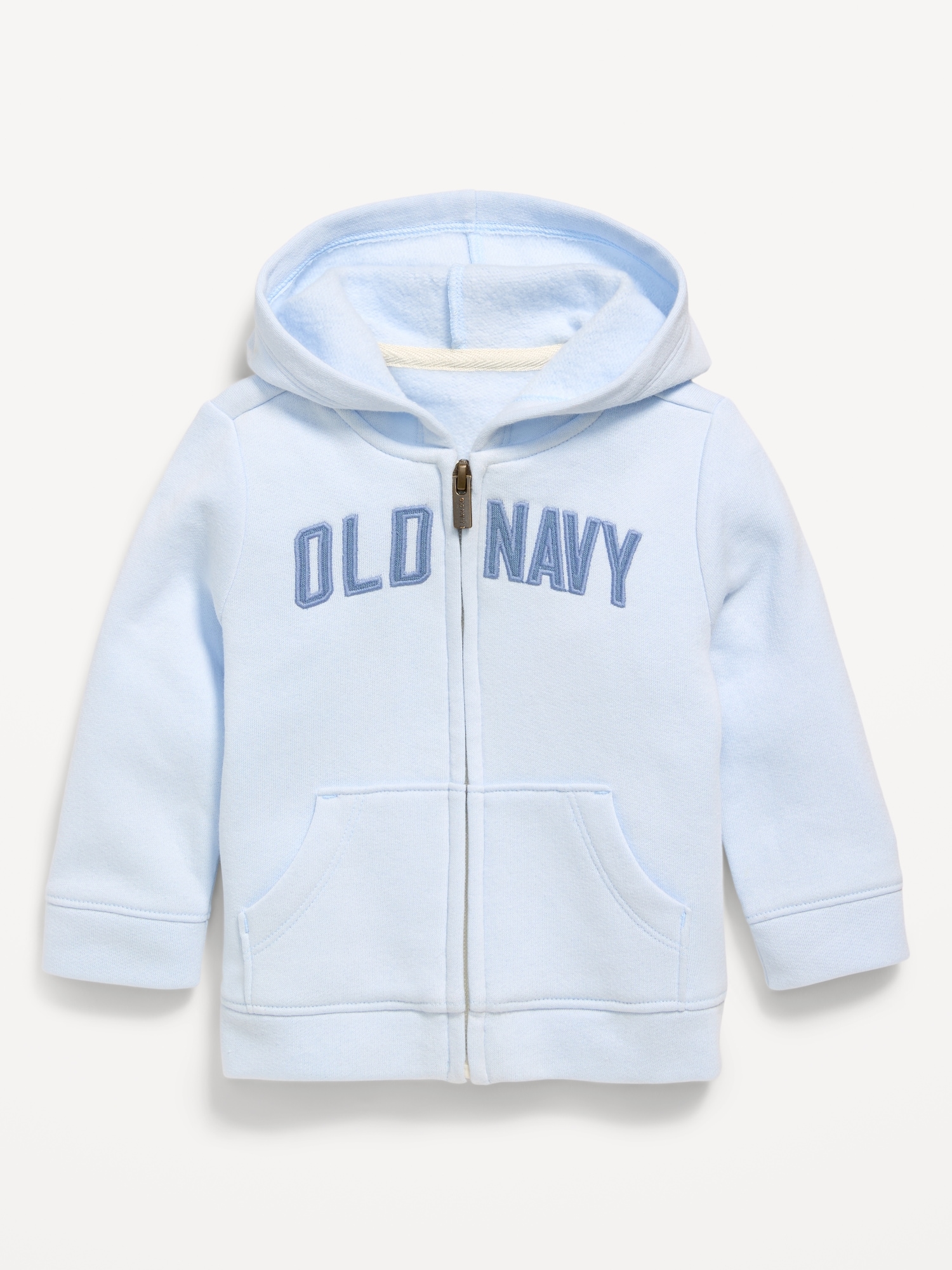 Logo-Graphic Zip Hoodie for Baby