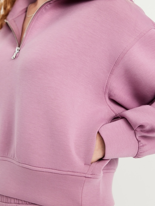 Image number 5 showing, Bounce Fleece Half-Zip Pullover Sweatshirt