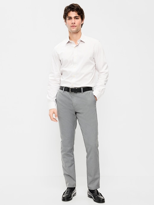Image number 1 showing, Slim-Fit Twill Dress Pants