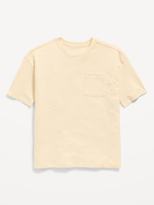 Image number 2 showing, Oversized Short-Sleeve Pocket T-Shirt for Boys