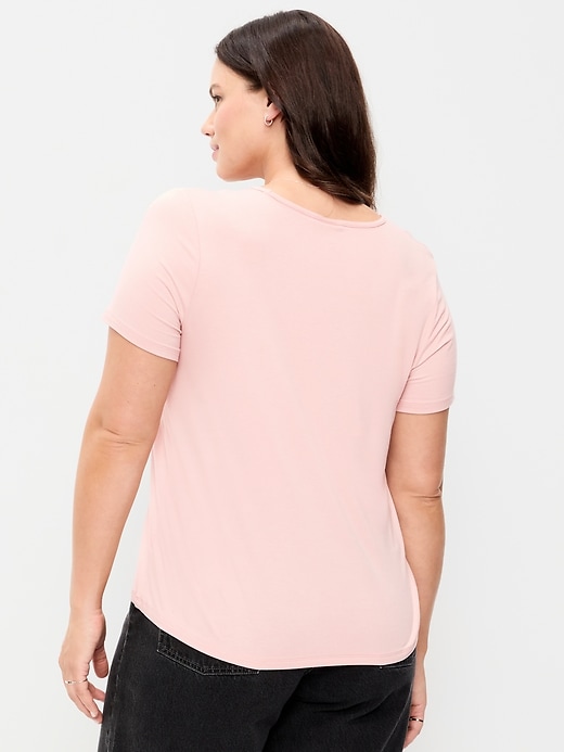 Image number 6 showing, Luxe V-Neck T-Shirt