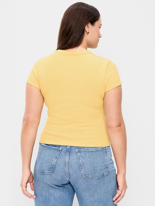 Image number 4 showing, Snug Crop T-Shirt