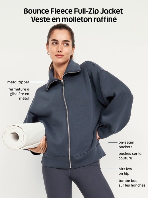 Image number 5 showing, Bounce Fleece Full-Zip Jacket