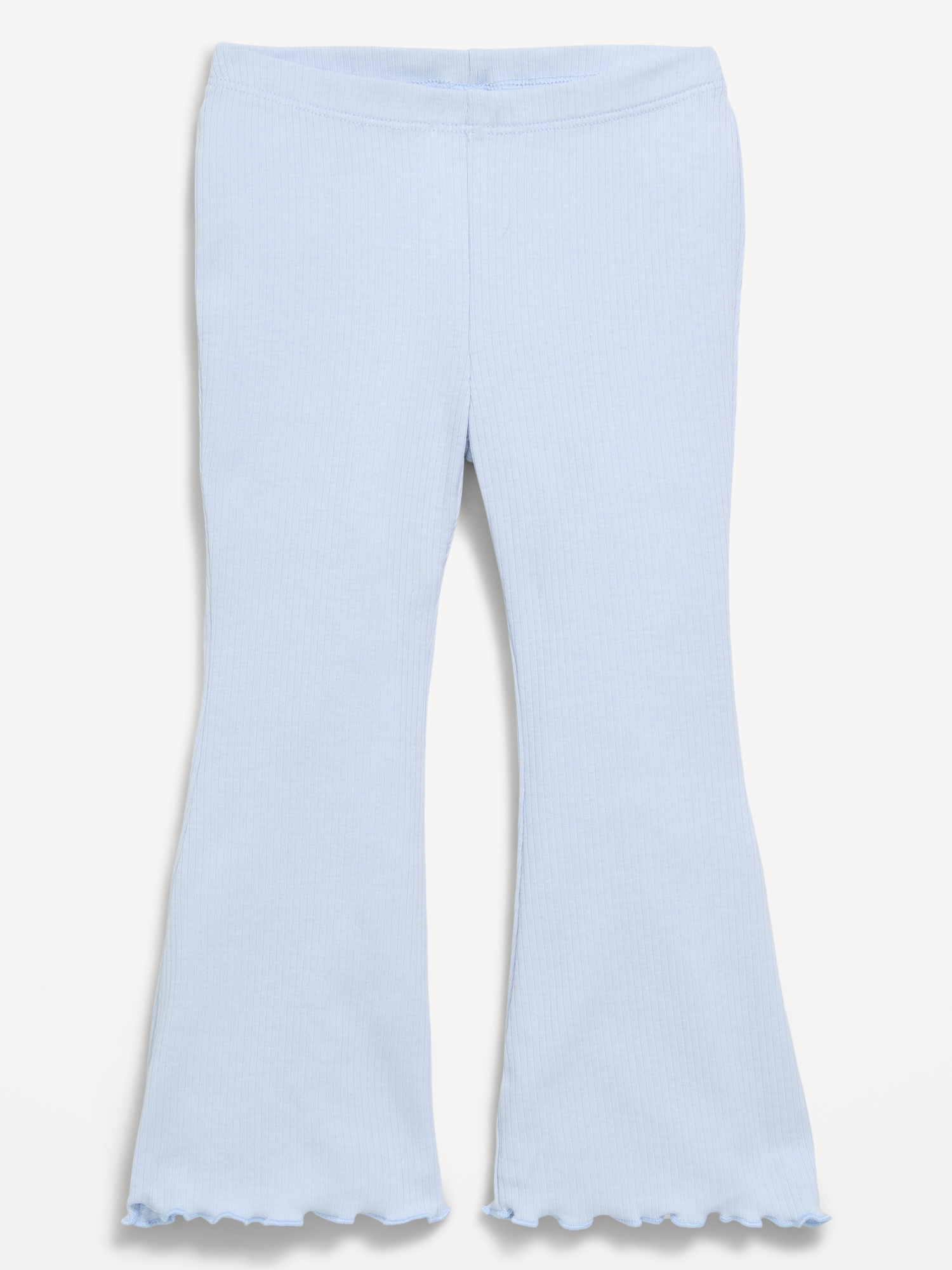 Ribbed Flared Leggings for Toddler Girls