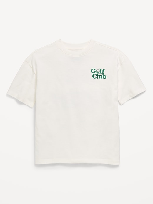 Image number 1 showing, Oversized Short-Sleeve Graphic T-Shirt for Boys