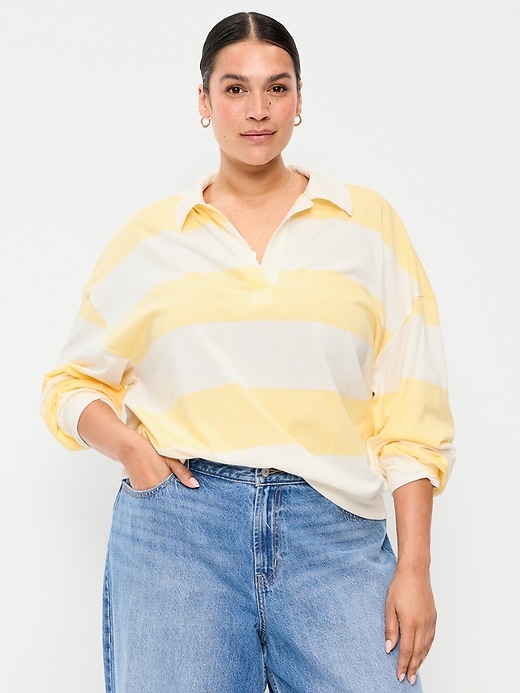 Image number 7 showing, Long-Sleeve Rugby Top