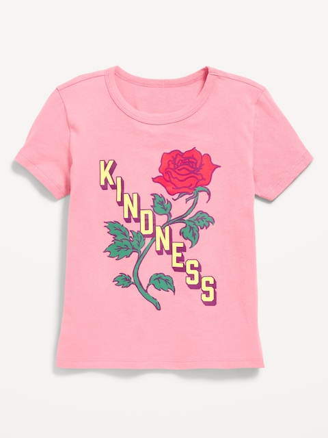 Short-Sleeve Graphic T-Shirt for Girls