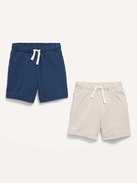 Image number 2 showing, French-Terry Jogger Shorts 2-Pack for Toddler Boys