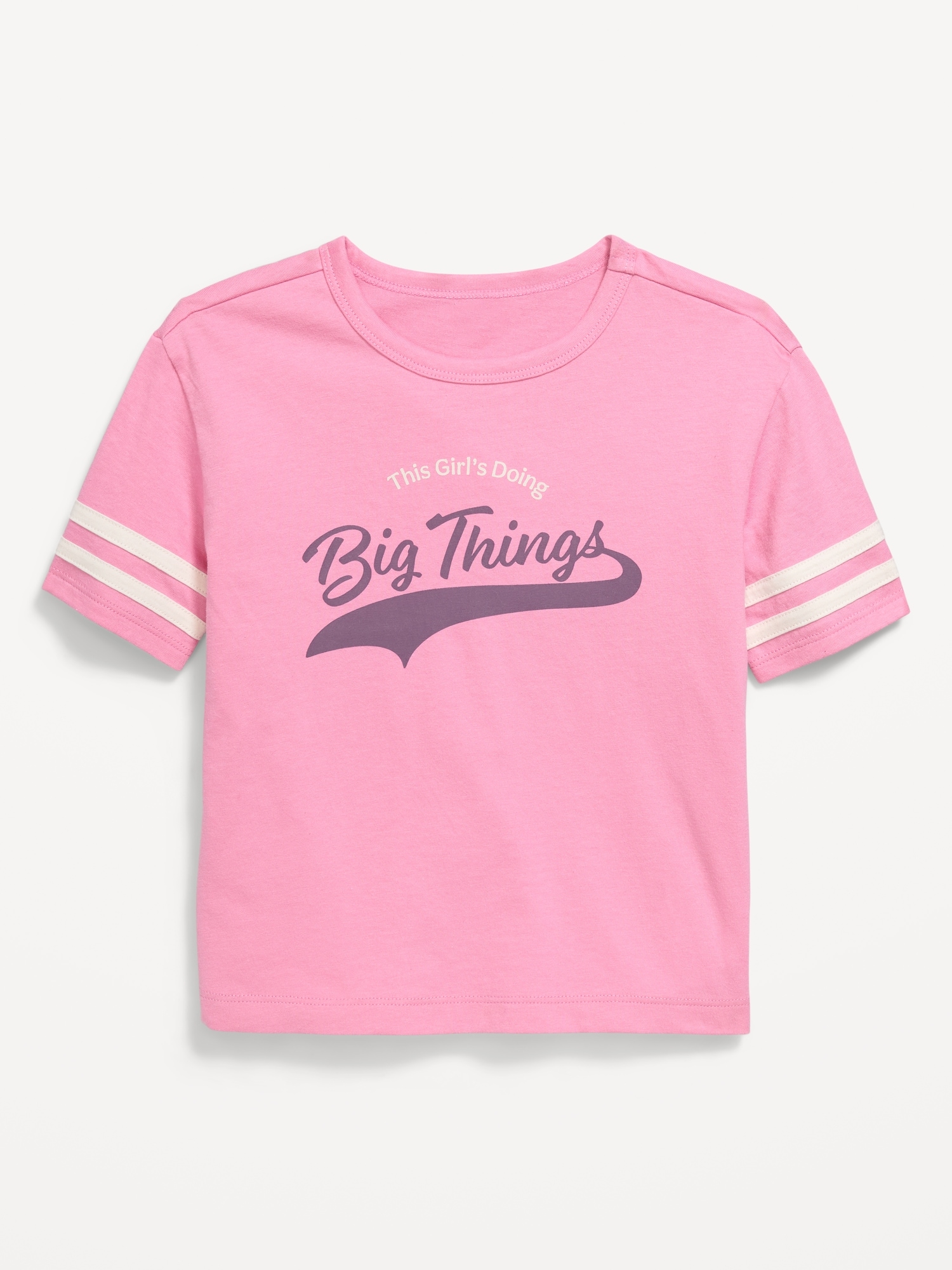Oversized Graphic T-Shirt for Toddler Girls