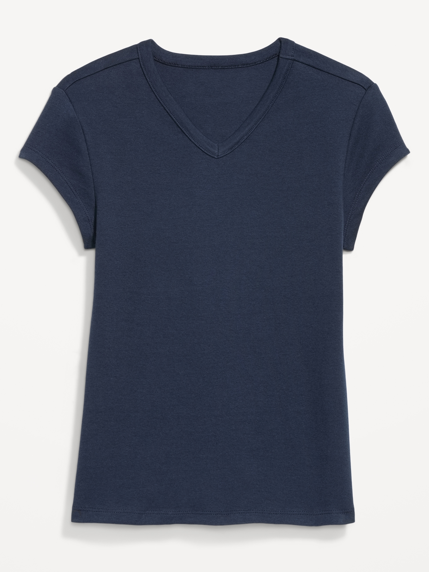 Snug High V-Neck T-Shirt