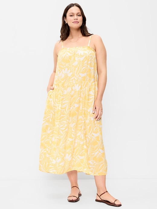 Image number 6 showing, Airy Smocked Maxi Dress
