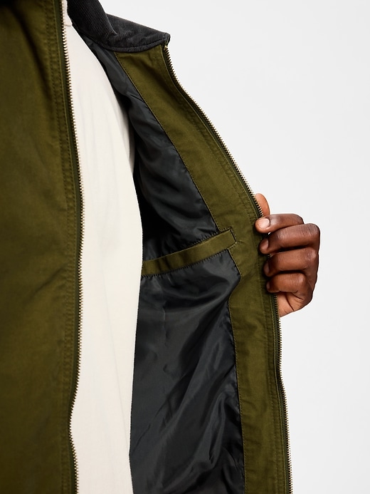 Image number 5 showing, Cropped Canvas Barn Jacket