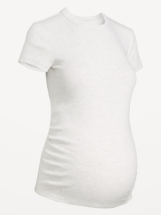 Image number 1 showing, Maternity Snug Short-Sleeve T-Shirt