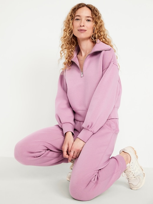 Image number 3 showing, Bounce Fleece Half-Zip Pullover Sweatshirt
