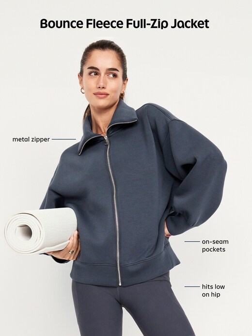 Image number 5 showing, Bounce Fleece Full-Zip Jacket