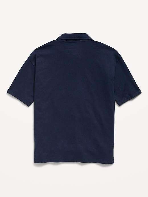 Image number 3 showing, Oversized Polo Shirt for Boys