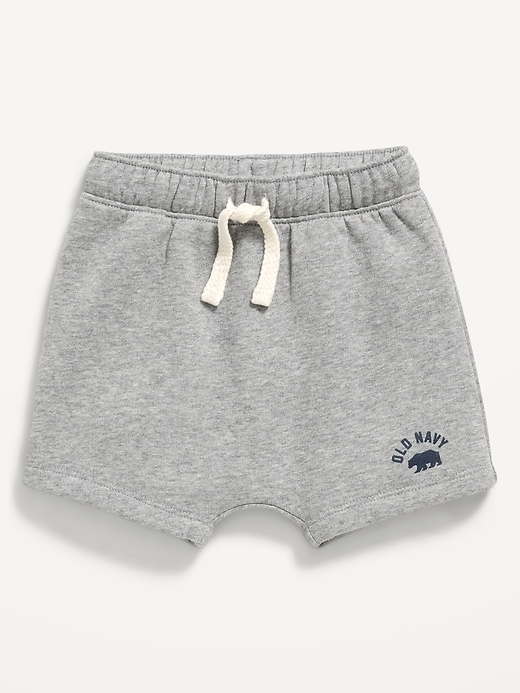 Image number 1 showing, Printed Logo-Graphic Fleece Shorts for Baby