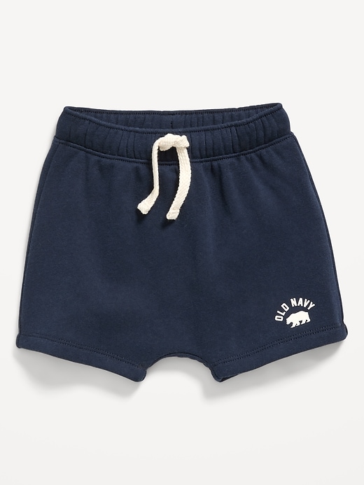 Image number 1 showing, Printed Logo-Graphic Fleece Shorts for Baby