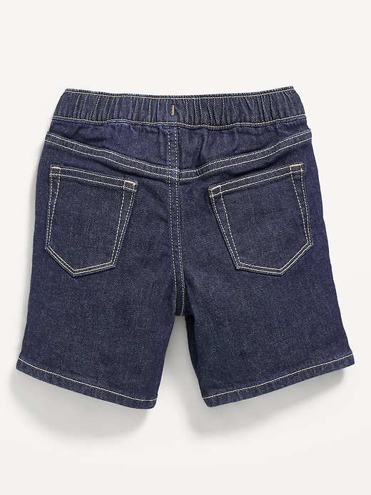 Image number 2 showing, Pull-On Jean Shorts for Toddler Boys