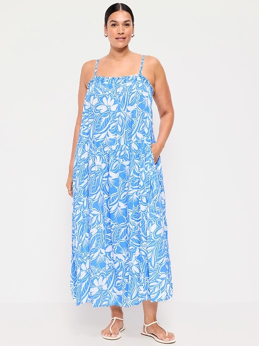 Image number 7 showing, Airy Smocked Maxi Dress