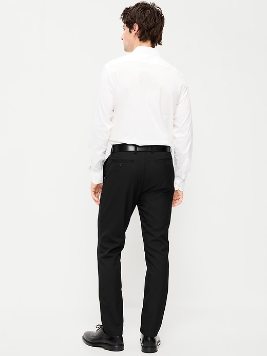 Image number 2 showing, Slim-Fit Twill Dress Pants
