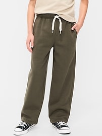 Image number 1 showing, Straight Fleece Sweatpants for Boys