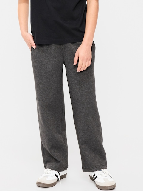 Straight Fleece Sweatpants for Boys