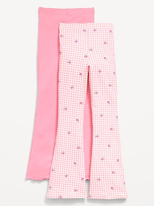 Image number 2 showing, High-Waisted Flare Leggings 2-Pack for Girls