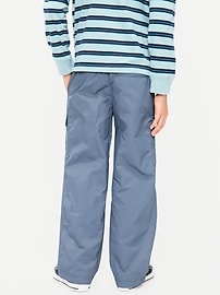 Image number 2 showing, Super Baggy Belted Pull-On Cargo Pants for Boys