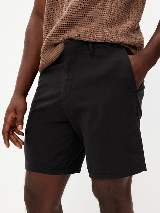 Image number 4 showing, Slim Built-In Flex Rotation Chino Shorts -- 8-inch inseam