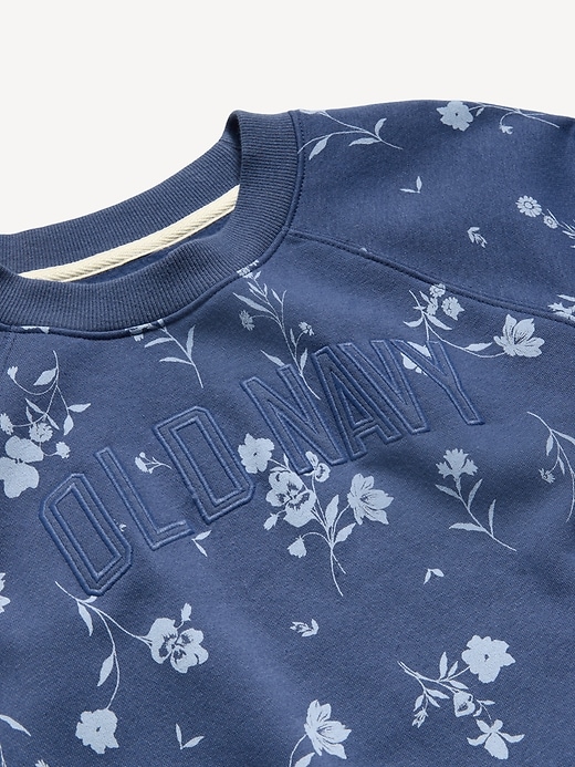 Image number 5 showing, Vintage Crew-Neck Logo-Graphic Sweatshirt