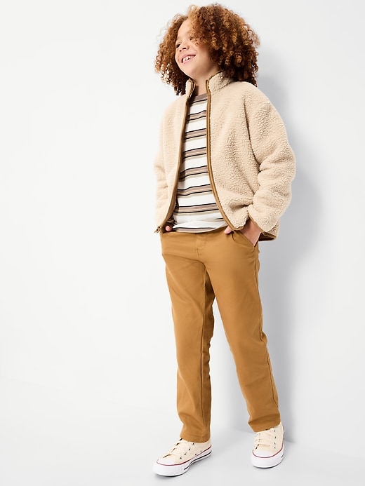 Image number 3 showing, Uniform Straight Leg Pants for Boys