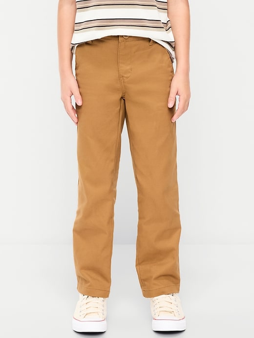 Image number 1 showing, Uniform Straight Leg Pants for Boys