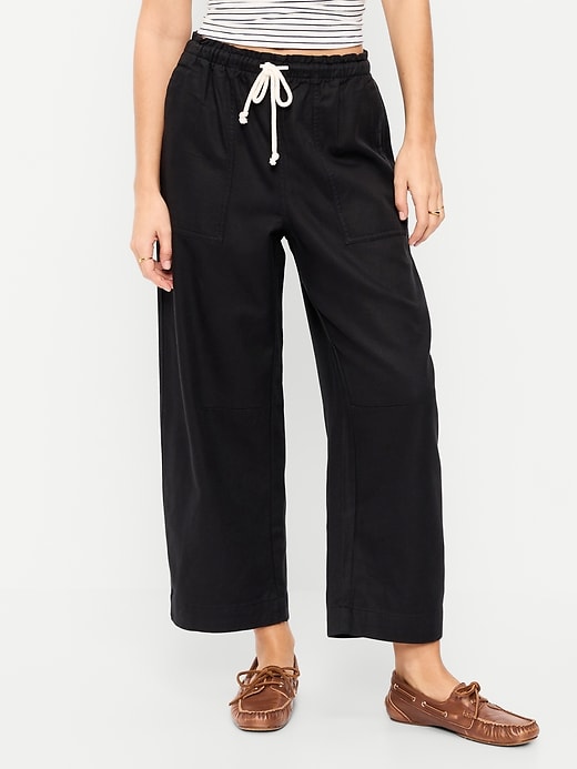Image number 2 showing, High-Waisted Utility Ankle Pants
