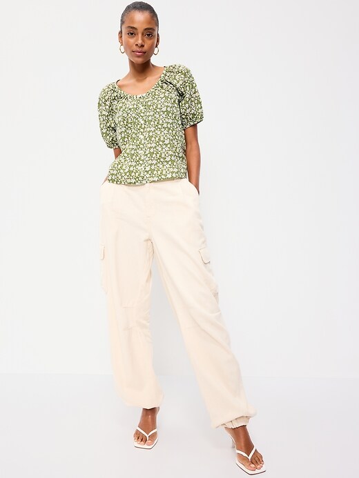 Image number 3 showing, Airy Button-Down Top