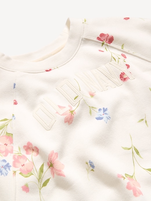 Image number 5 showing, Vintage Crew-Neck Logo-Graphic Sweatshirt