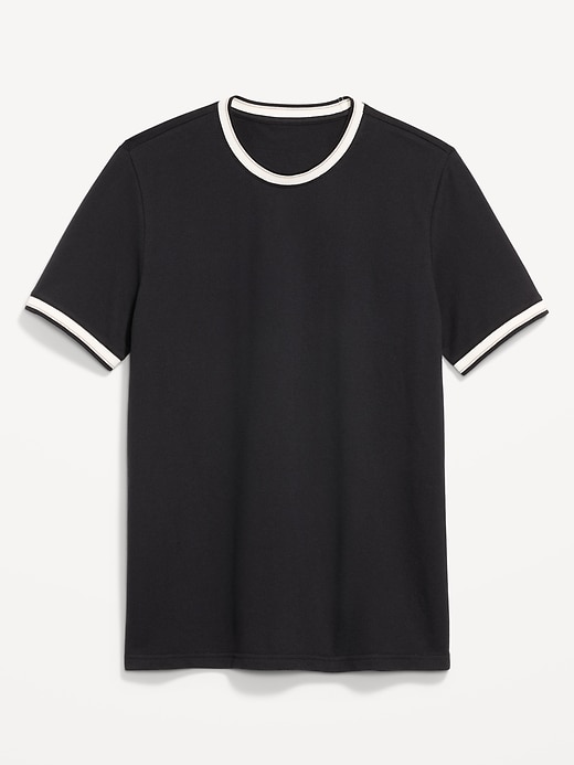 Image number 2 showing, Crew-Neck Pique T-Shirt