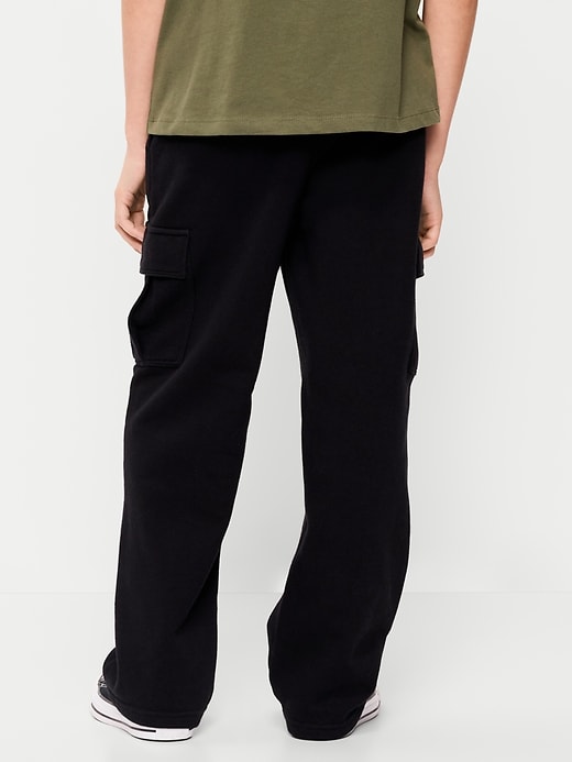 Image number 2 showing, Favorite Fleece Baggy Cargo Sweatpants for Boys