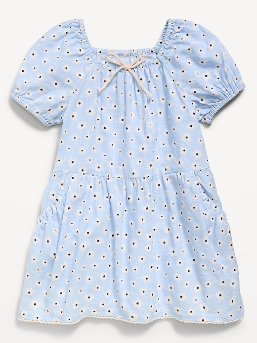 Image number 1 showing, Printed Retro Swing Dress for Toddler Girls