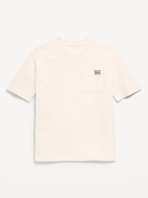 Image number 1 showing, Oversized Logo-Graphic Pocket T-Shirt for Boys