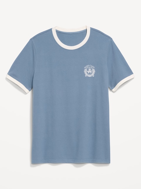 Crew-Neck Pique T-Shirt