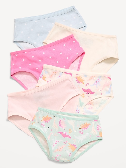 L'image numéro 1 présente Culotte bikini pour toute-petite fille (paquet de 6)