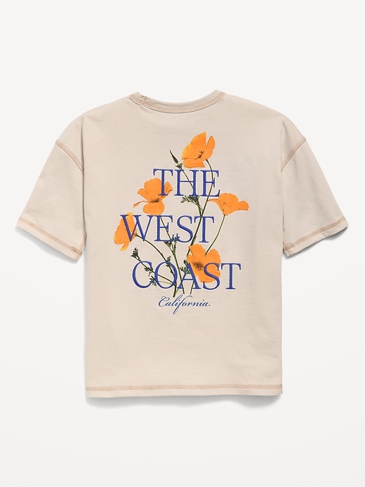 Image number 3 showing, Oversized Short-Sleeve Graphic T-Shirt for Boys