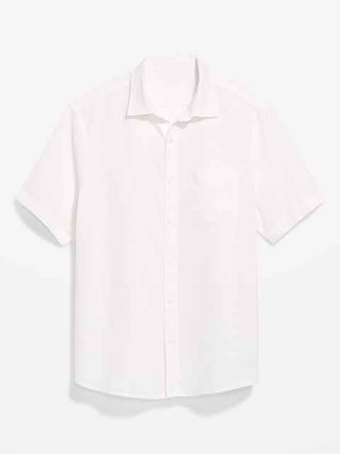 Classic Fit Everyday Linen-Blend Shirt