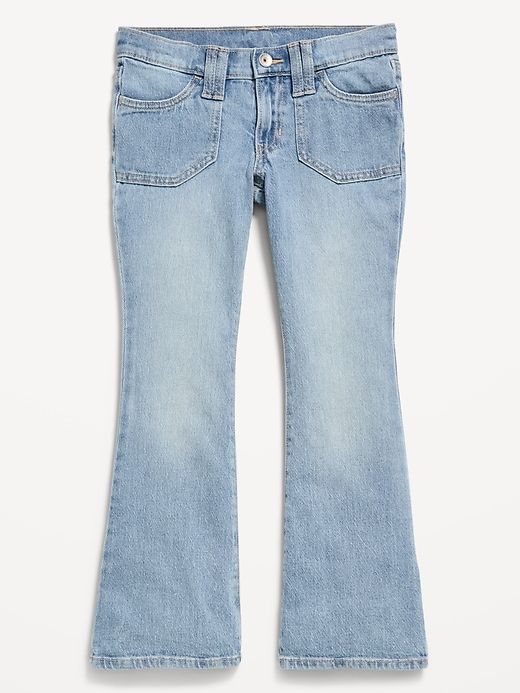 Image number 1 showing, Low-Rise Flare-Leg Jeans for Girls