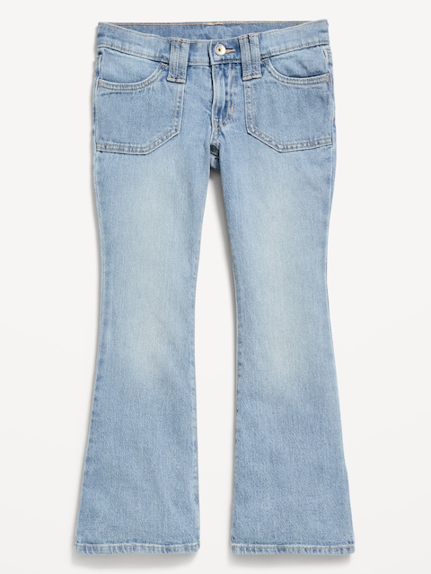 Low-Rise Flare-Leg Jeans for Girls
